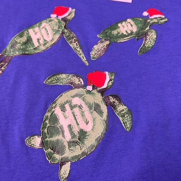 Kiwi Fresh Christmas Ho Ho Ho Top-Size Medium Petite - Picture 4 of 6